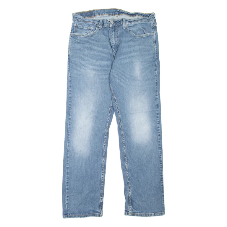 LEVI'S 559 Jeans Mens Blue Relaxed Tapered Stone Wash W36 L32