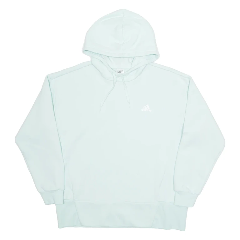 ADIDAS Womens Blue Hoodie M