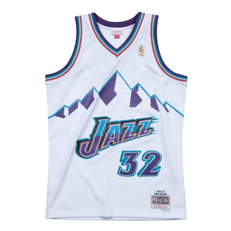 Men's NBA Swingman Home Jersey Jazz 96-97 Karl Malone
