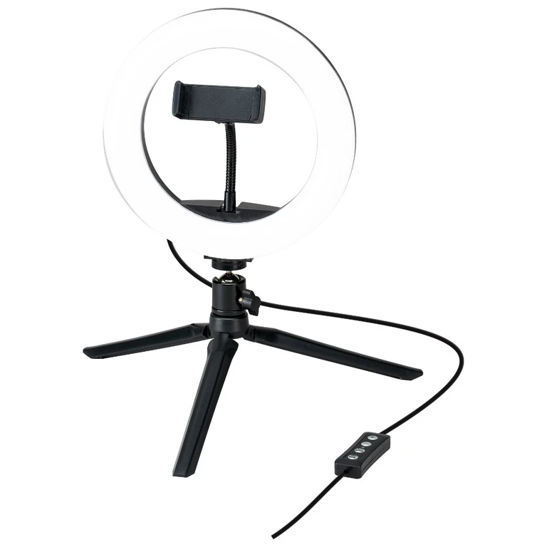 Vlogging Tripod with Light Ring