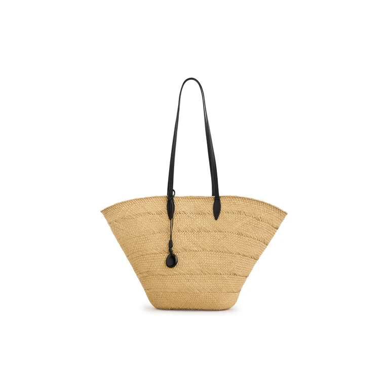 Hunting Season The Large Trapeze Basket Taupe/Black One Size