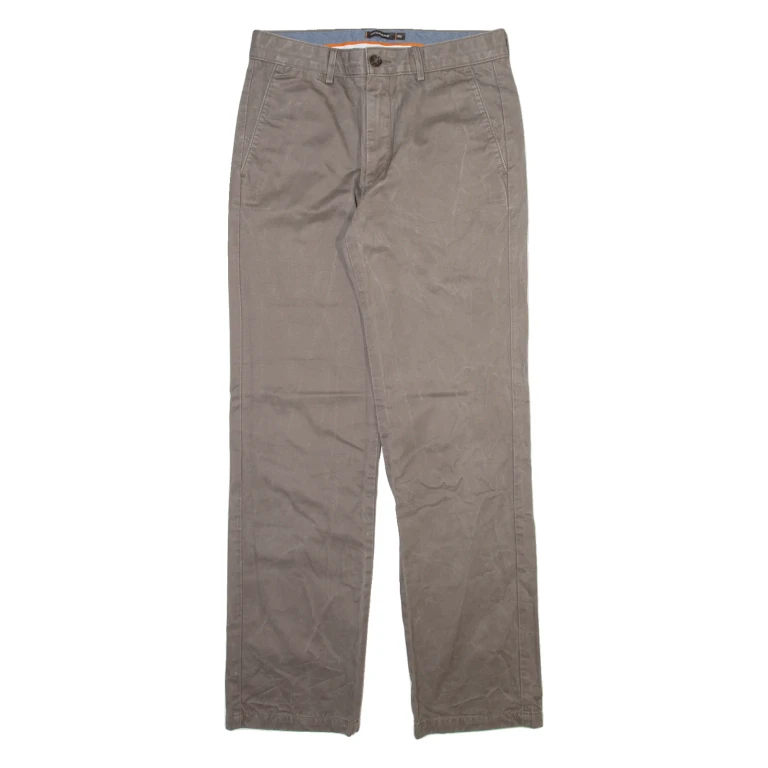 DOCKERS D1 Mens Trousers Grey Regular Straight W30 L31