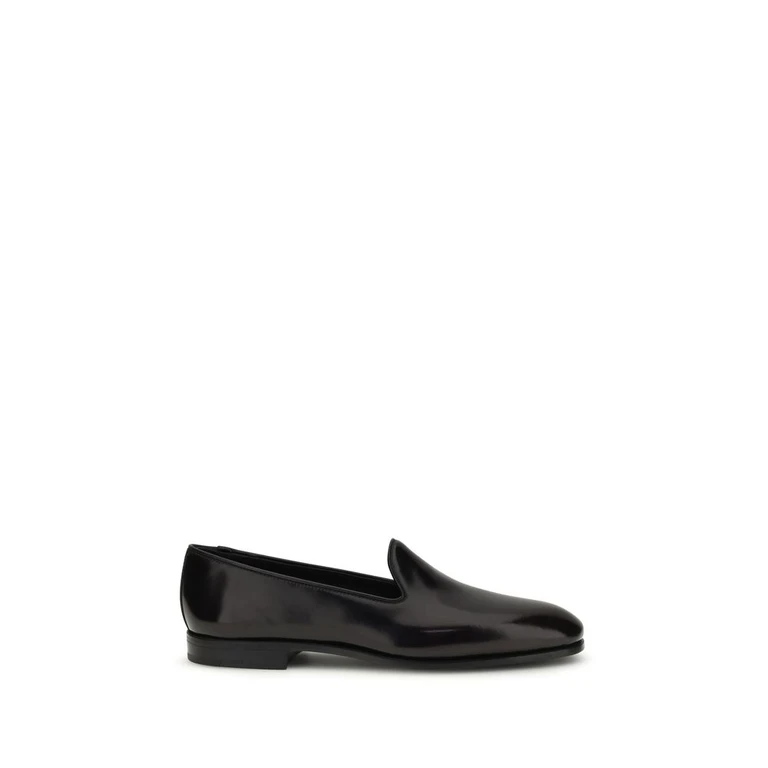 Bordeaux Calf Leather Bos Taurus Slip-On Loafers - Women