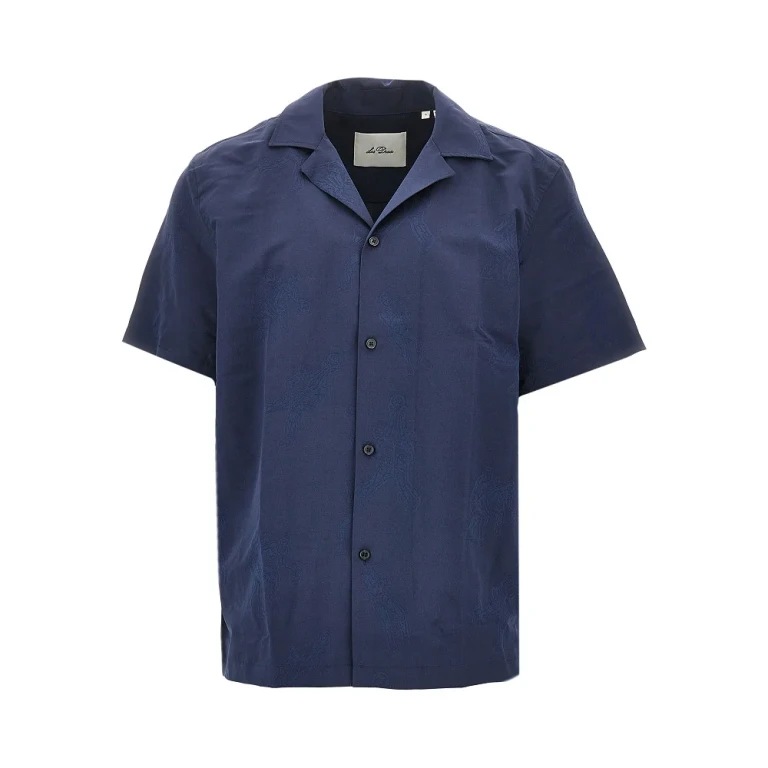 LES DEUX 'Lesley Players' bowling shirt Man M
