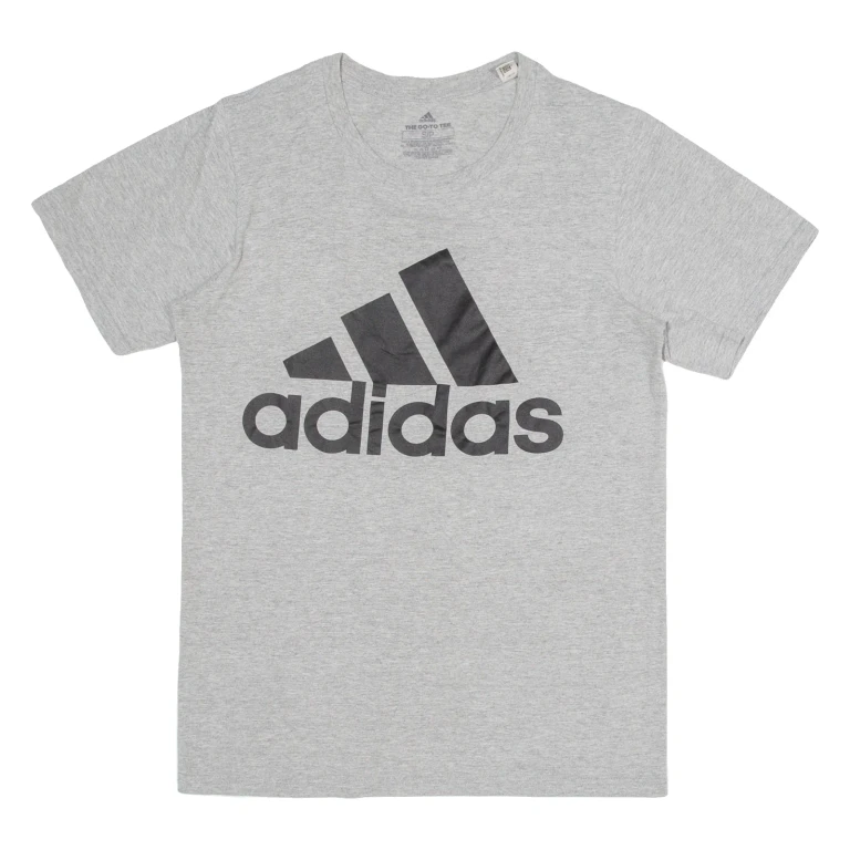 ADIDAS Mens T-Shirt Grey S (NN2-041024-4787)