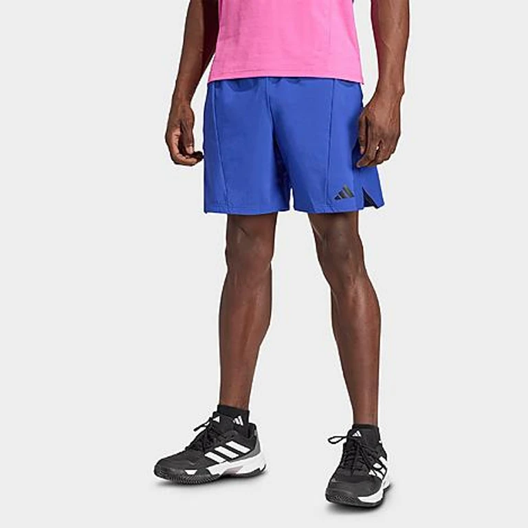 Nike Men's adidas Designed for Training Workout Shorts in Semi Lucid Blue Size: S 5