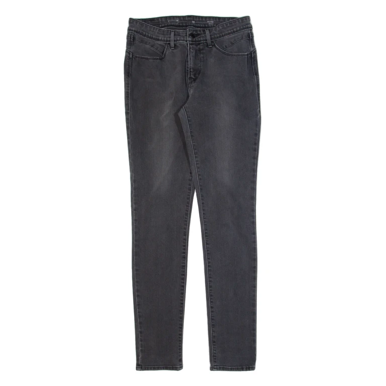 LEVI'S Womens Jeans Grey Slim Skinny W28 L32