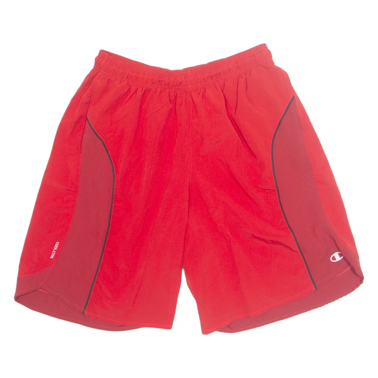 CHAMPION Mens Sports Shorts Red XL W31