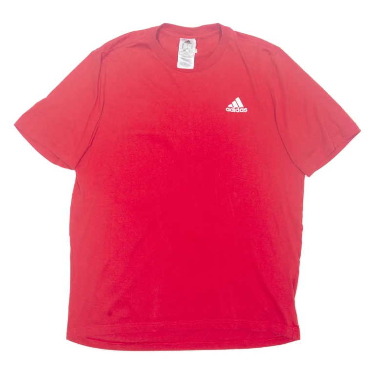 ADIDAS Mens T-Shirt Red M (II1-281024-6008)