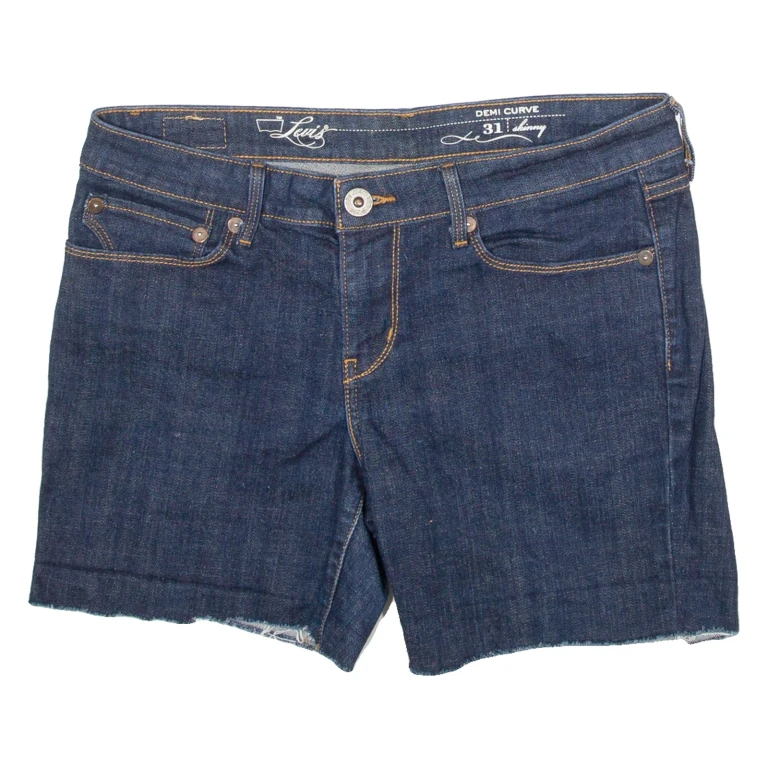 LEVI'S Skinny Womens Jorts Shorts Blue M W31