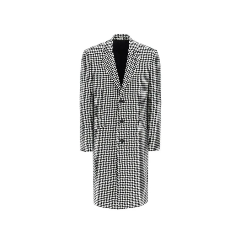 Alexander McQueen Black Wool Coat Clothing - Men
