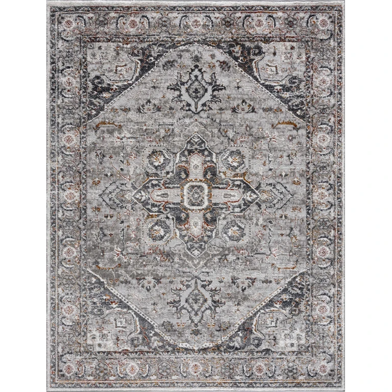 Liverpool Dark Gray Area Rug - Clearance