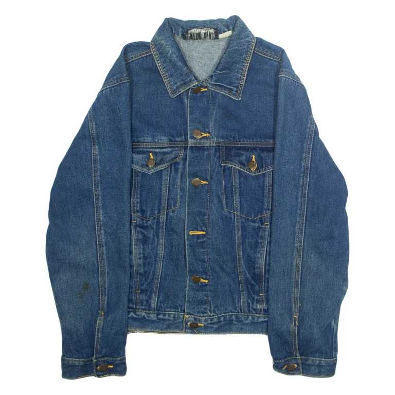 GENERATION ONE Mens Denim Jacket Blue M