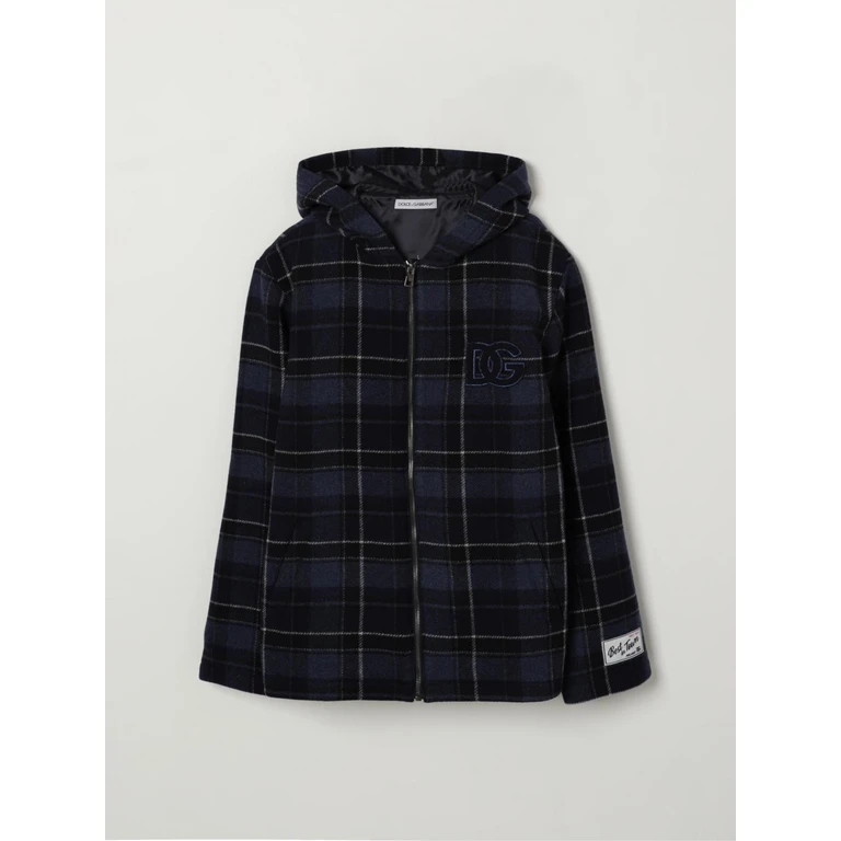 DOLCE & GABBANA Coat Kids color Blue (L42C36FQZALS8100)