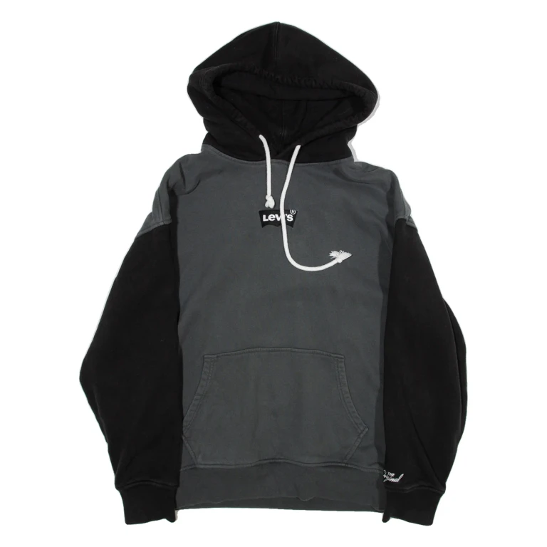 LEVI'S Relaxed Womens Grey Hoodie M