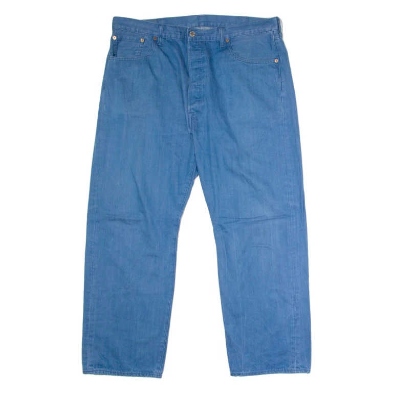 LEVI'S 508 Mens Trousers Blue Regular Wide-Leg W38 L27