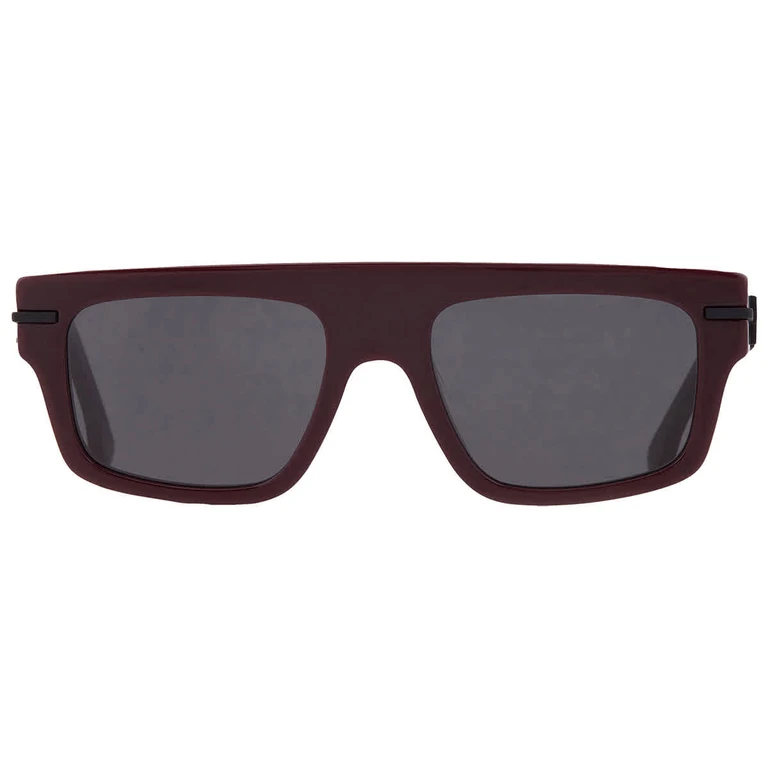 Smoke Browline Mens Sunglasses FE40091U 69A 54