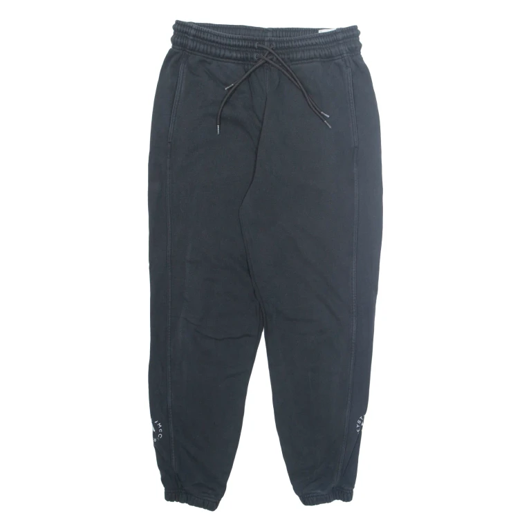 ADIDAS Mens Joggers Black Tapered M W28 L26