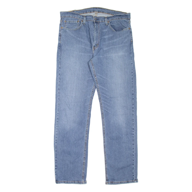 LEVI'S 559 Jeans Mens Blue Relaxed Straight Stone Wash W36 L34