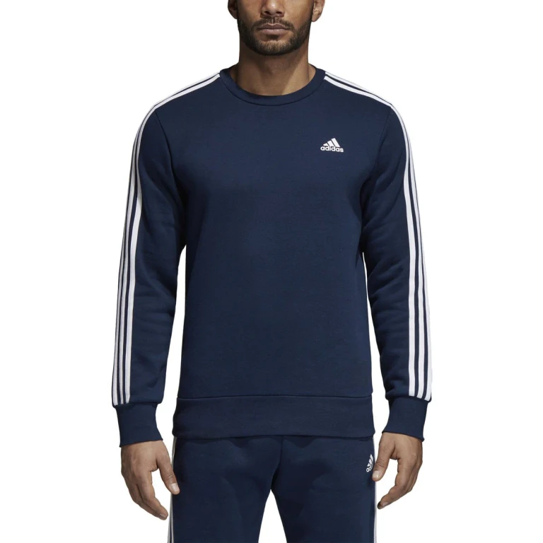 Essentials 3-Stripes Crew Sweatshirt