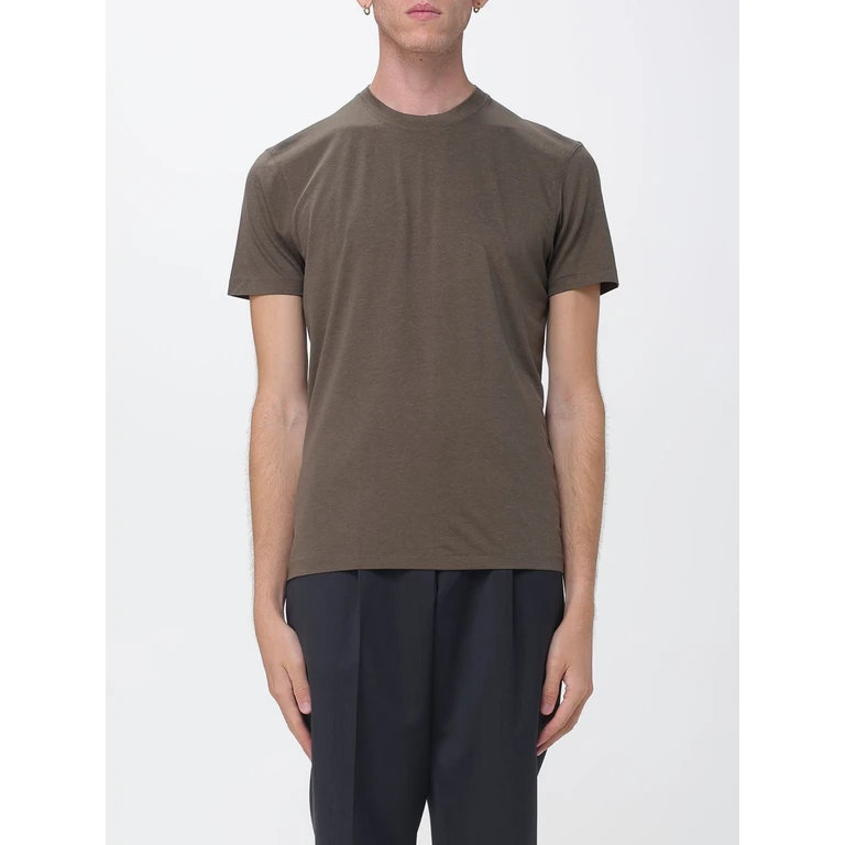 TOM FORD Crewneck Lyocell and Cotton Blend T-Shirt (JCS004JMT012GAV)