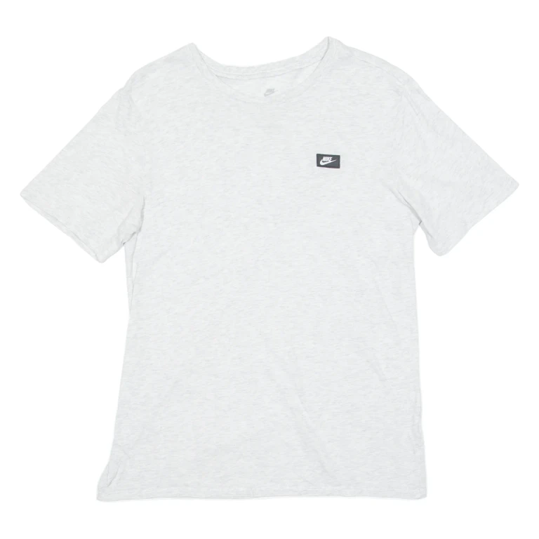 NIKE Athletic Fit Mens T-Shirt Grey M