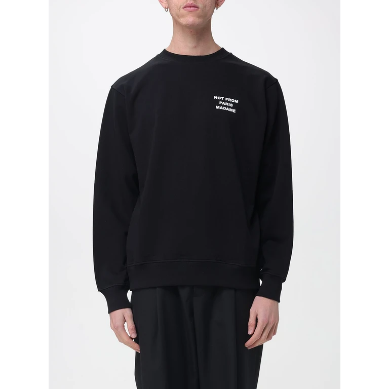 DRÔLE DE MONSIEUR Sweatshirt Men color Black (PERMSW149CO127BL)