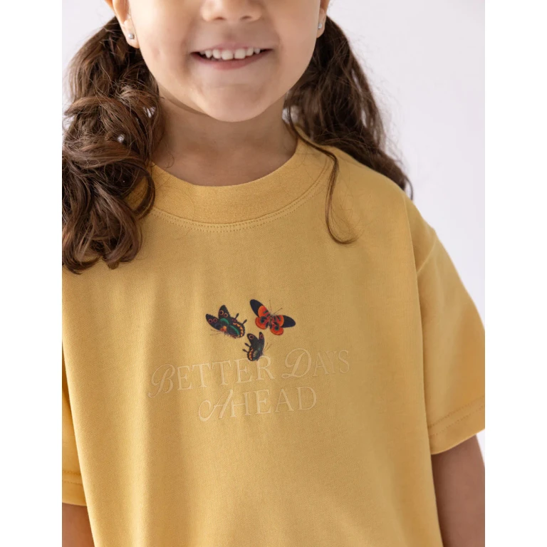 Better Days Butterfly Kids Tee