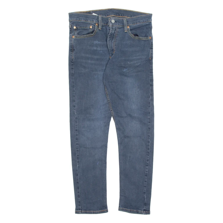 LEVI'S 512 BIG E Jeans Mens Blue Slim Tapered W33 L30