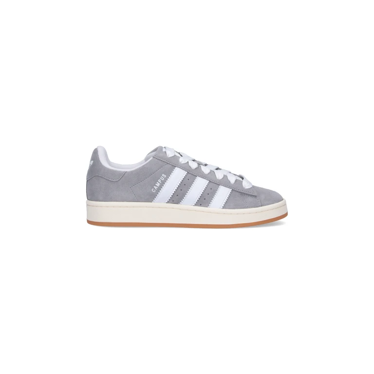 Sneakers Grey Pelle Scamosciata - Men