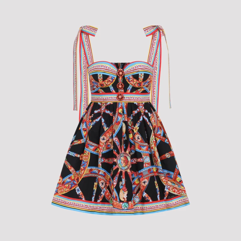 Popeline Carretto Mini Dress