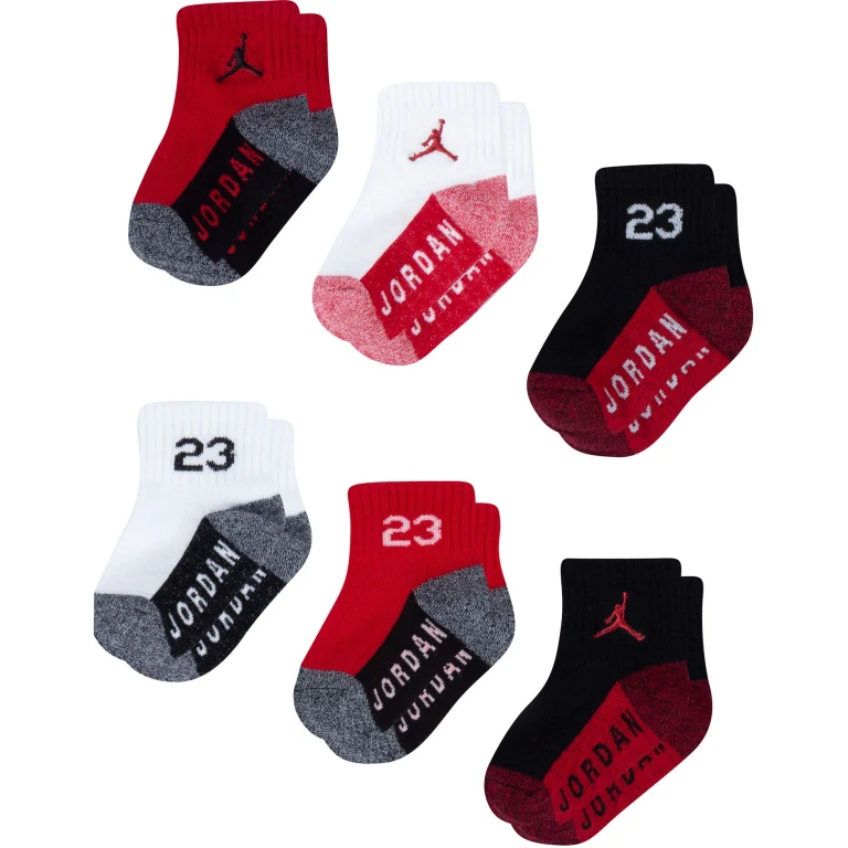 Toddlers Jumpman Ankle Socks 6Pack Socks