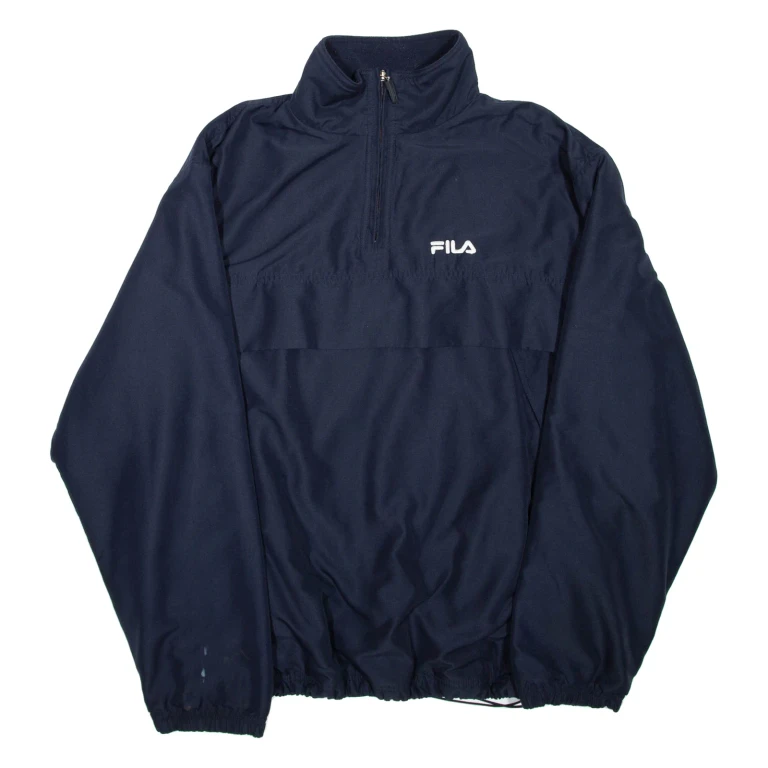 FILA Mens Track Jacket Blue M