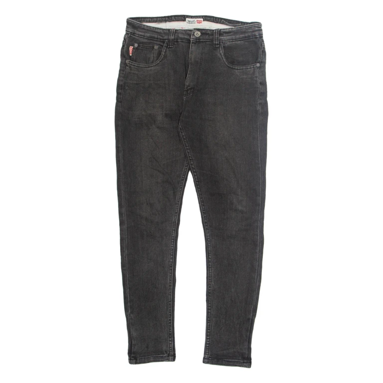LEVI'S Mens Jeans Grey Regular Tapered Stone Wash W30 L29