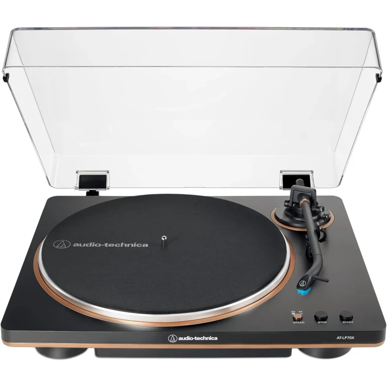 Audio-Technica AT-LP70X-BZ Automatic Turntable (Black/Bronze)