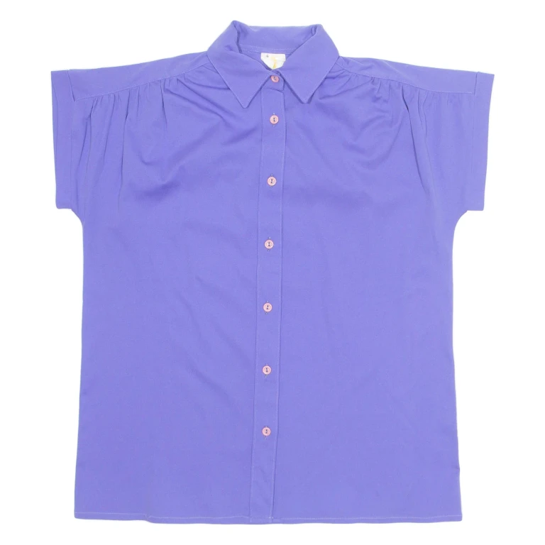 Womens Blouse Purple M