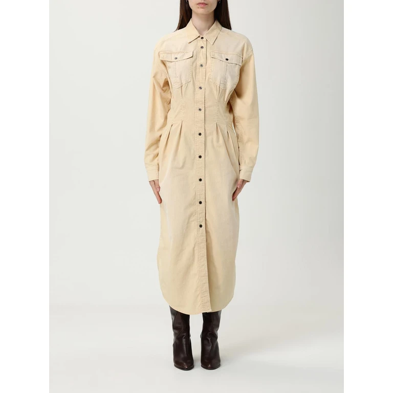 ISABEL MARANT ETOILE Dress Woman color Beige (R00793FAC3G05E90BE)