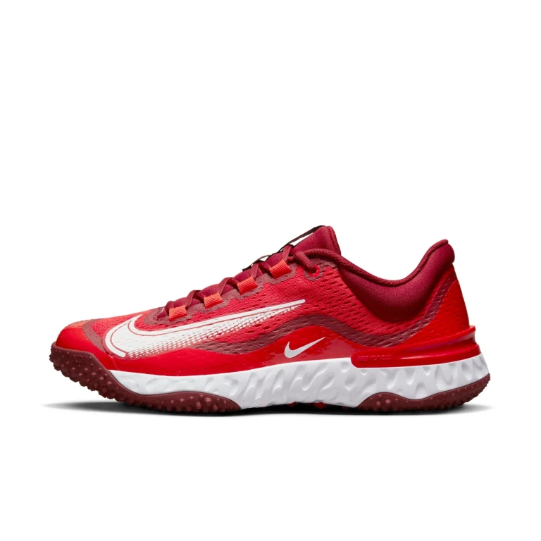 Men's Alpha Huarache Elite 4 Low 'University Red' Shoes