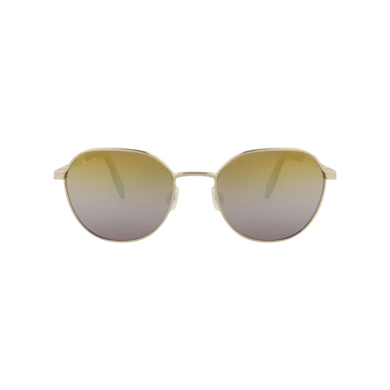 Round-Frame Monel Sunglasses