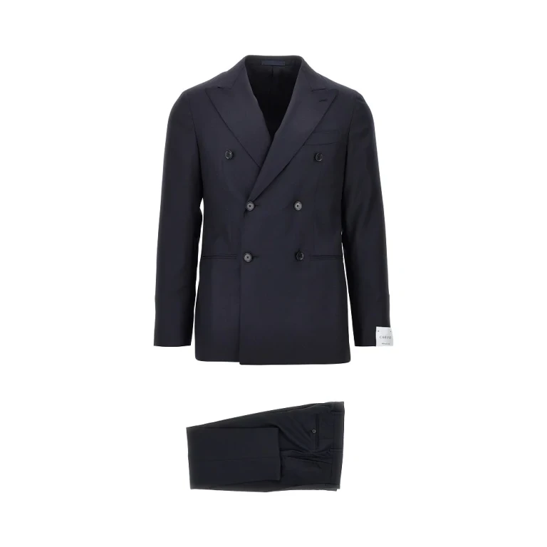 CARUSO 'Aida' double-breasted wool tailored suit Man 48