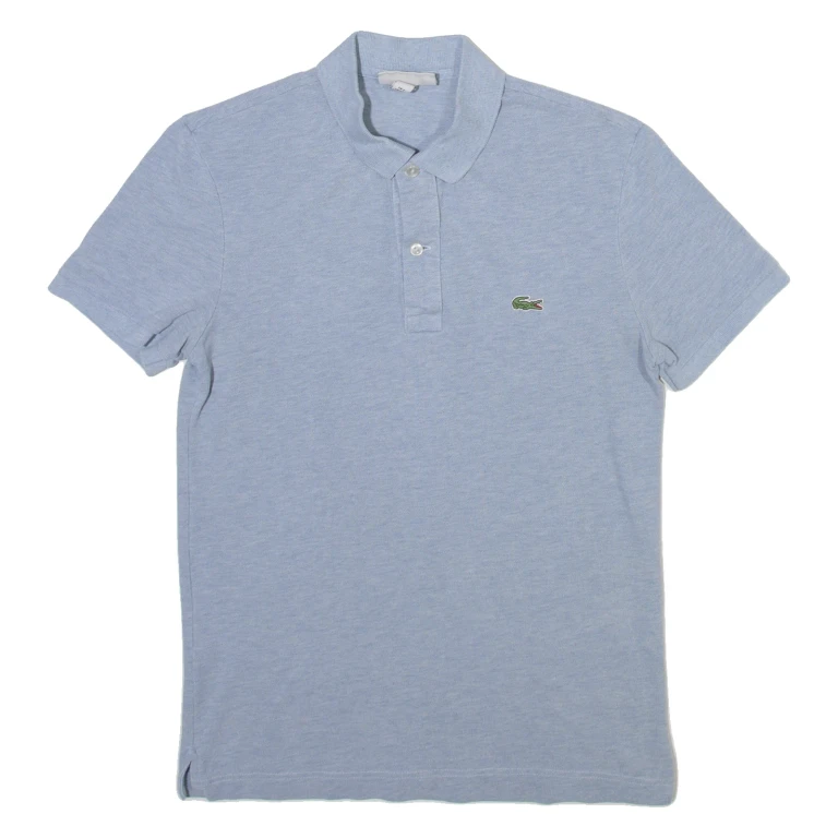 LACOSTE Mens Polo Shirt Blue XS