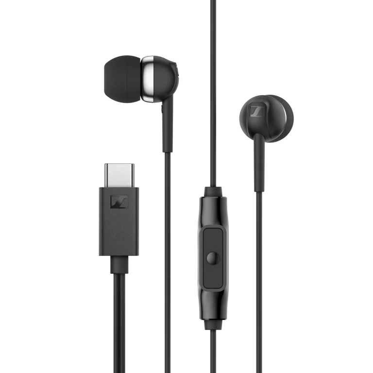 CX 80U In-Ear Headphones with In-Line One-Button Smart Remote (Black)