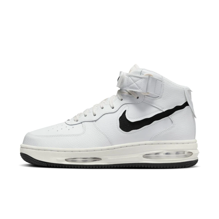 Men's Air Force 1 Mid Evo 'White Black' Sneakers