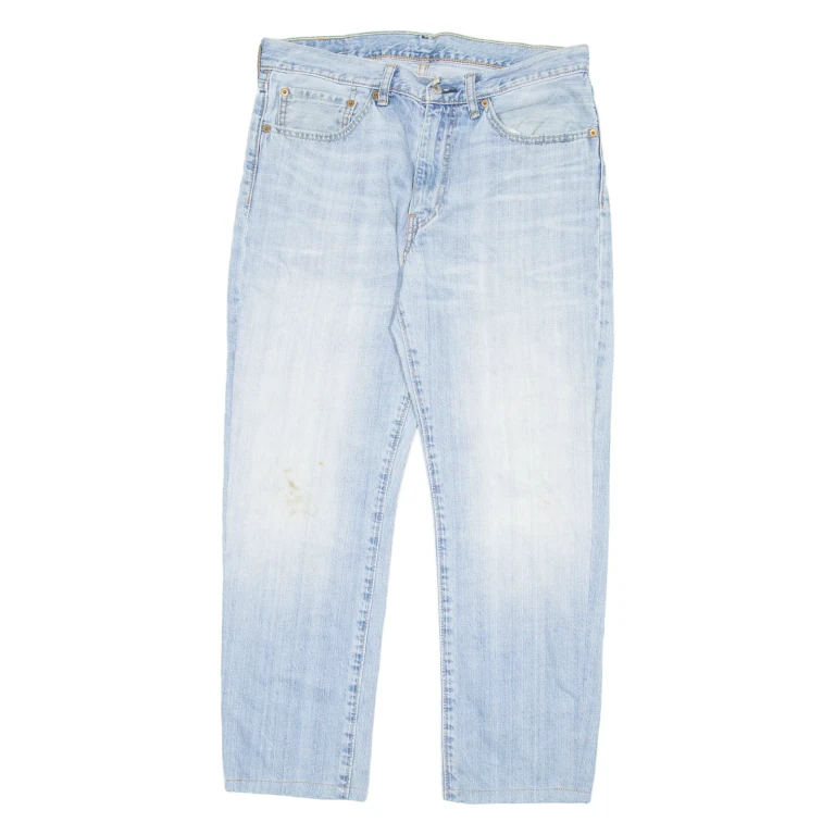 LEVI'S 751 Jeans Mens Blue Regular Straight W34 L30