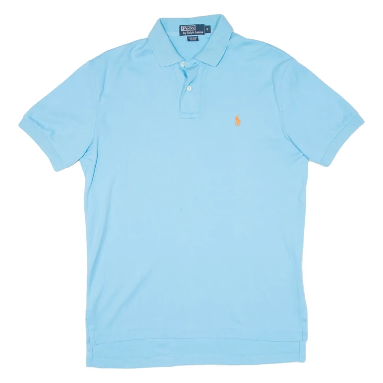 POLO RALPH LAUREN Mens Polo Shirt Blue S