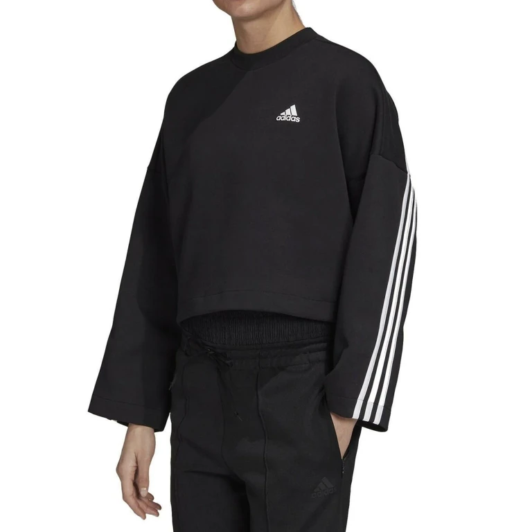 Women's 3-Stripes Double Knit Sweatshirt