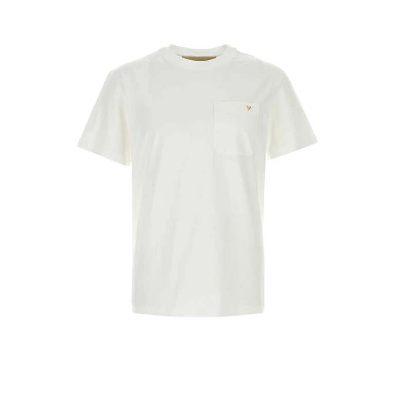 Valentino Garavani White Cotton T-Shirt Bianco - Men
