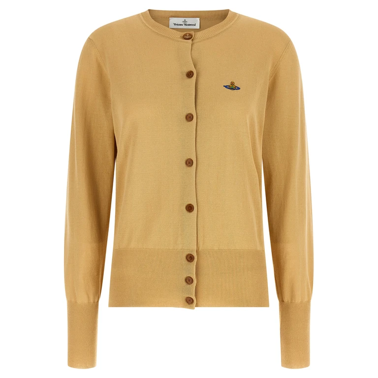 Vivienne Westwood Beige Cotton Cardigan Clothing - Women