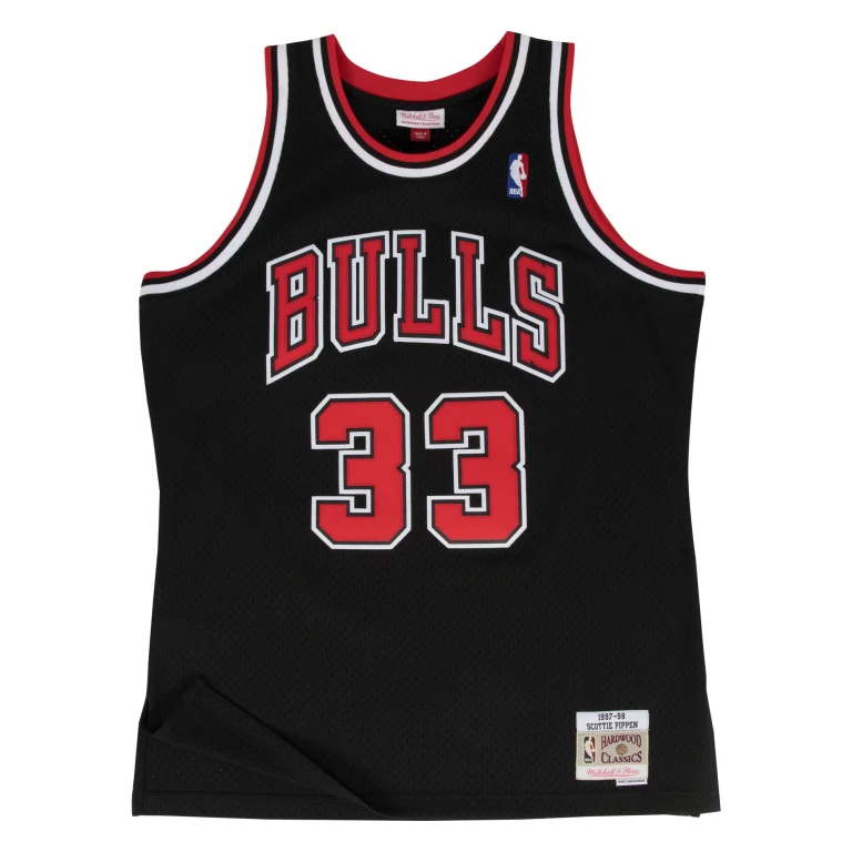 Men's NBA Swingman Alternate Jersey Bulls 1997 Scottie Pippen