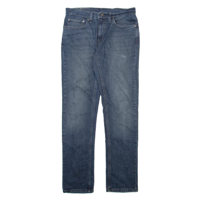 LEVI'S 511 Jeans Mens Blue Slim Straight W31 L32 (RR3-061224-4481)